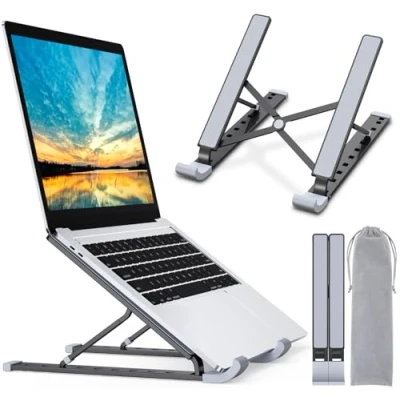 Afbeelding van Laptop Stand Zwart