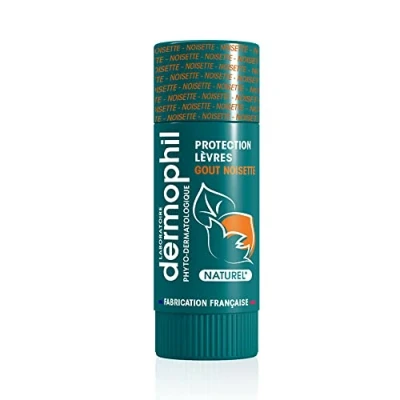 Afbeelding van Dermophil Indien Lip Protection Stick 4 g (Smaak : Hazelnoot)