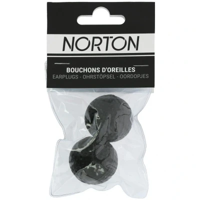 Image de Norton Boules Quies Horse par paire Noir