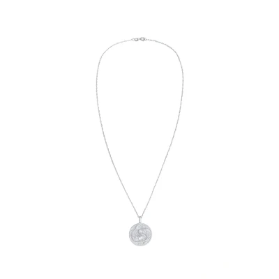 Afbeelding van Elli Zodiac SIGN FISH Ketting, Dames, Maat: 45, Silber