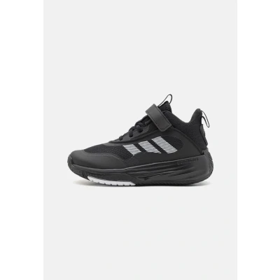 Afbeelding van adidas Performance Ownthegame 3.0 Unisex Basketbalschoenen voor kinderen, Maat: 33.5, Core black/footwear white Textiel/ synthetisch