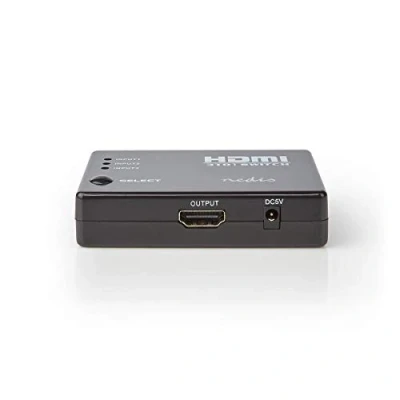 Afbeelding van HDMI switch Nedis 3 poorts (Handmatig, Full HD@60Hz)