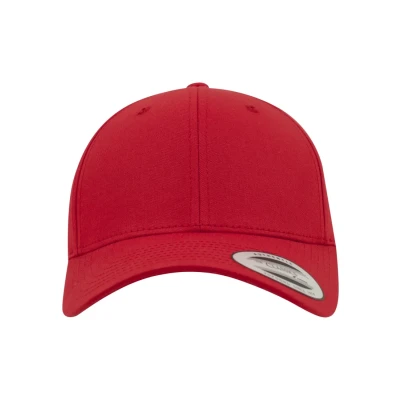 Afbeelding van Flexfit Curved Classic Snapback Pet, Maat: One Size, Red