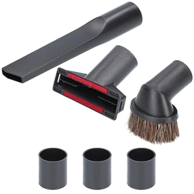 Afbeelding van Kenekos Sproeierset 32/35 mm, universeel 3 delig + adapters, meubelborstel, meubelmondstuk, sleufmondstuk, compatibel met Miele, AEG, Siemens, Bosch, Kärcher, Rowenta