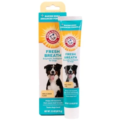 Afbeelding van Arm&amp;Hammer_hondentandpasta_enzymatisch_vanille&amp;gember
