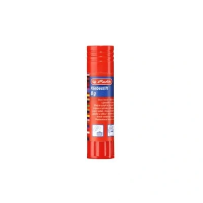 Image de Herlitz baton de colle, 8 g, sans dissolvant, incolore clé, adéquat pour papier, carton, et photo (10410504)
