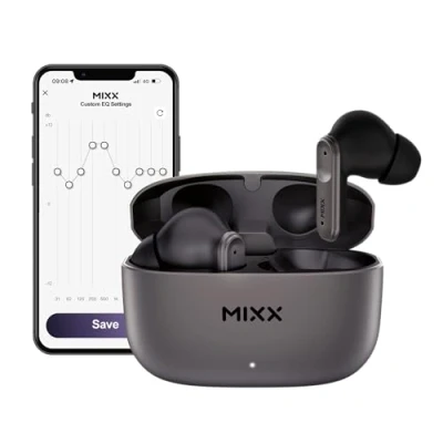 Afbeelding van Mixx StreamBuds Custom 3 True Wireless In ean Koptelefoon Zwart