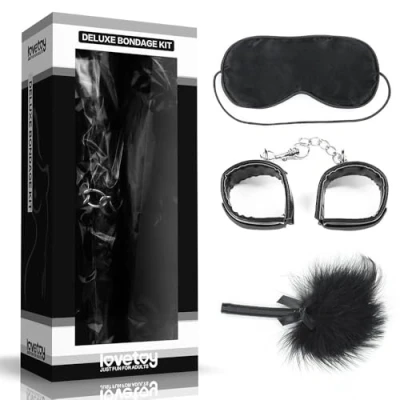 Afbeelding van LOVETOY Bondage Kit Deluxe Black