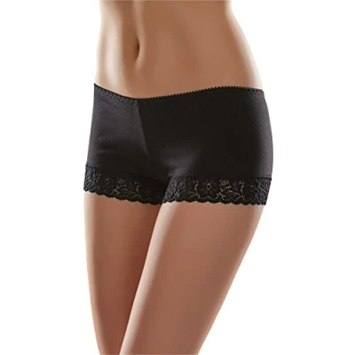 Afbeelding van Merry Style Dames Boxershort Onderbroek Katoen Regular Taille MS GAB 55 Boxer Zwart M