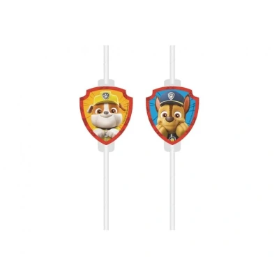 Afbeelding van Drink Rietjes Paw Patrol Rescue Heroes 4 stuks