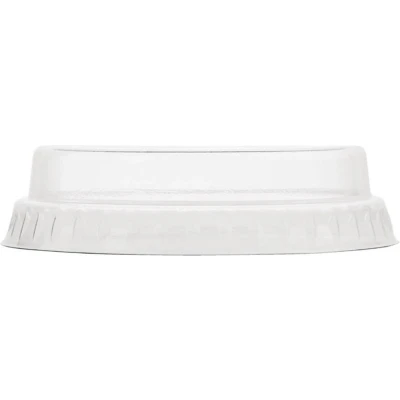Afbeelding van Vegware composteerbare platte deksels zonder gat 20cl