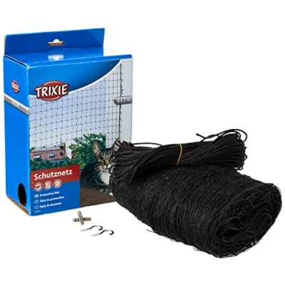 Image de Trixie Filet de Protection Noir 6 x 3 m pour Chat