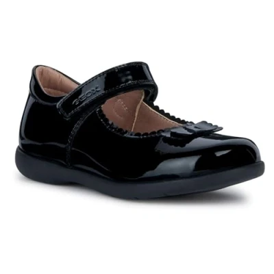 Afbeelding van Geox J Naimara Girl A, Plat ballet meisje, zwart.