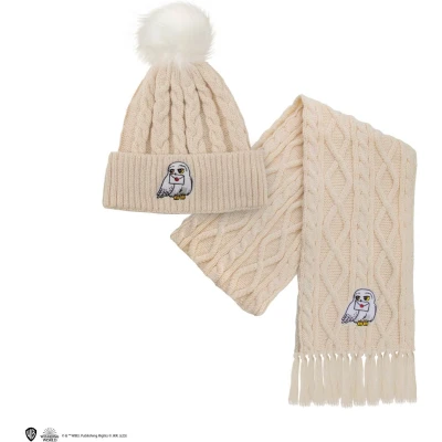 Afbeelding van Cinereplicas Hedwig Beanie and Scarf Set Harry Potter