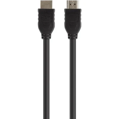 Afbeelding van Belkin F3Y017BT1.5MBLK HDMI kabel Aansluitkabel A stekker, stekker 1.50 m Zwart 4K UHD