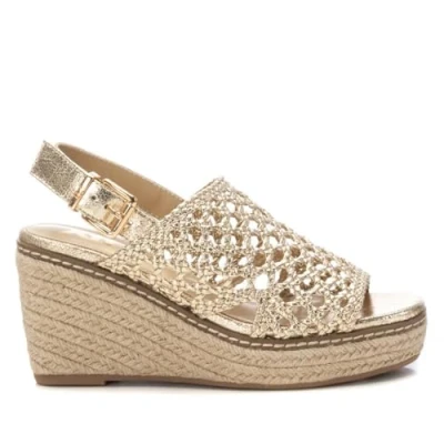 Afbeelding van XTI 143829 damessandalen, Goud, 40 EU