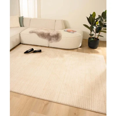 Afbeelding van Tapijt/Vloerkleed Strepen Fancy Lines Beige 200x300 Cm