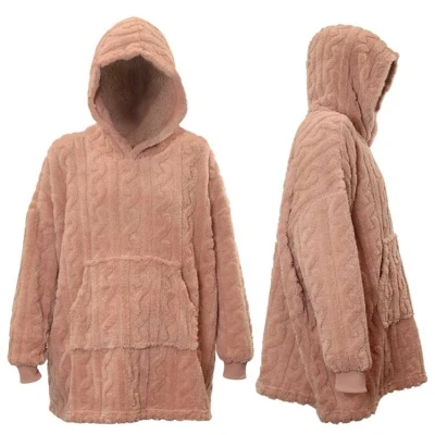 Afbeelding van Unique Living Hoodie Pleun 70x50cm Old Pink