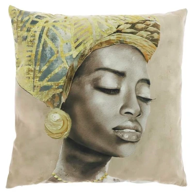 Afbeelding van Unique Living Sierkussen Siwa Dessin 1 45x45cm