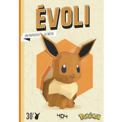 Afbeelding van PAPERTOY POKEMON EVOLI UN A CREER SOI MEME