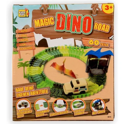 Afbeelding van Magic Road Dino set 60 delig 8816