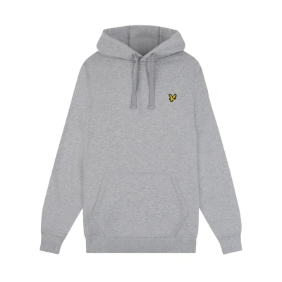 Afbeelding van Lyle &amp; Scott Hoodie, Heren, Maat: XXL, Mid grey marl