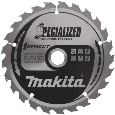 Afbeelding van Makita Efficut Zaagblad Cirkelzaag 165x20x1,45mm 25T