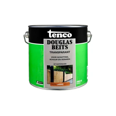 Afbeelding van Tenco Douglas Beits Transparant Lariks 2,5 liter