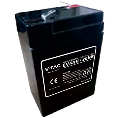 Afbeelding van V TAC VT 4 6 Elektrisch systeem 4AH loodzuur batterijen 5 jaar