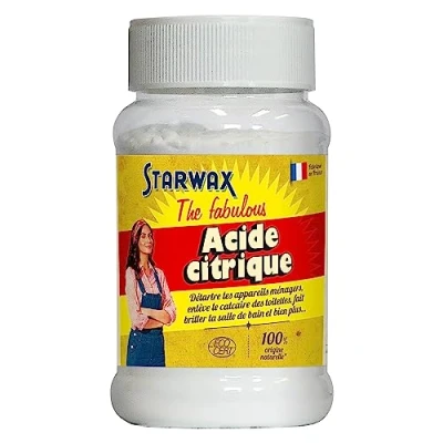 Image de Produits d&#039;entretien cuisine vitre multi usage Starwax ACIDE CITRIQUE 400GR Fabulous