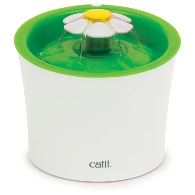 Afbeelding van Catit Drinkfontein Bloem Senses Kattendrinkbak 3 l Wit Groen