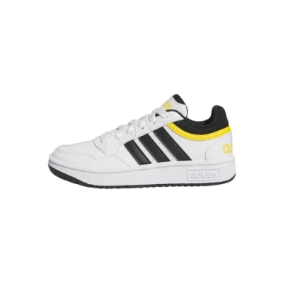 Afbeelding van Hoops 3.0 IF2726 Vrijetijdsschoenen Junior Cloud White Core Black Bold Gold100 5,5 Schoenen