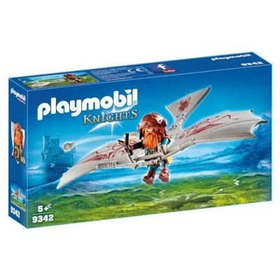 Image de Playmobil Knights 9342 Nain avec deltaplane