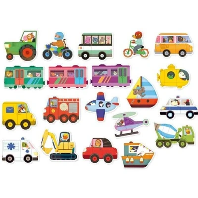 Afbeelding van Vilac Vilac8028 Transportmagneten, Multi Color