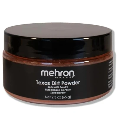 Afbeelding van Mehron Specialty Powder Texas Dirt voor het aanbrengen van vegen en vlekken 65 g