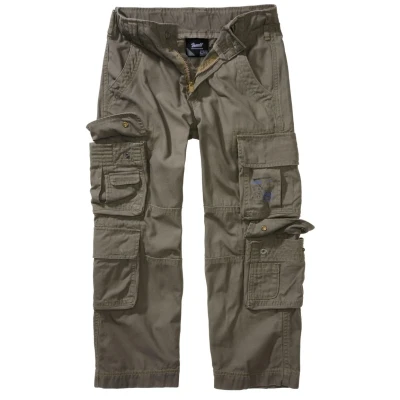 Afbeelding van Brandit Kinder KIDS PURE Cargobroek voor kinderen, Maat: 122/128, Olive