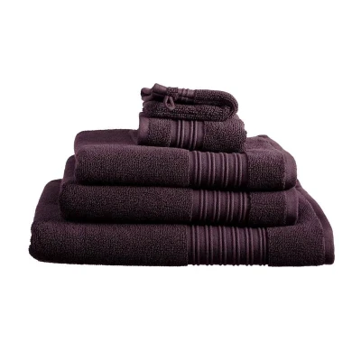 Afbeelding van Beddinghouse Sheer set van 3 Washandjes 16x22 cm Donker Rood