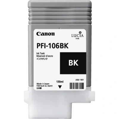 Afbeelding van Canon PFI 106BK Inktcartridge Zwart