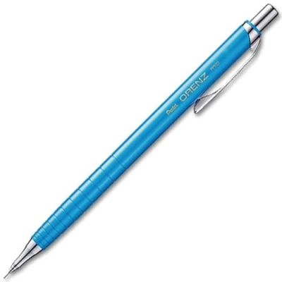 Afbeelding van Pentel XPP505 SX ORENZ vulpotlood met innovatieve vulling op blisterkaart lichtblauw, 0,5 mm
