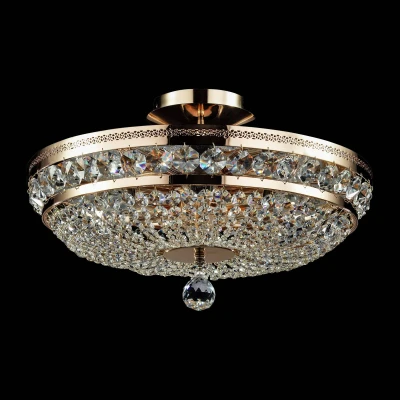Afbeelding van Maytoni Ottilia plafondlamp kristallen, Ø 43,5 cm