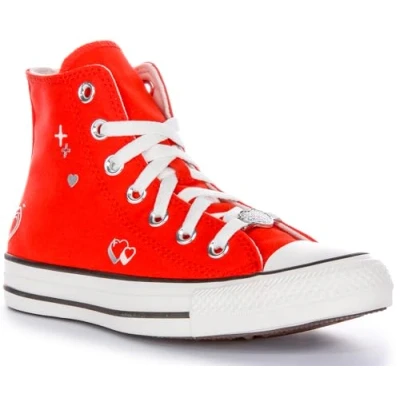 Afbeelding van Converse Chuck 70 Hi Sneakers voor volwassenen, uniseks, Rood