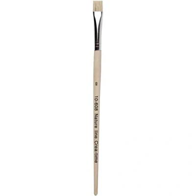 Image de Creotime pinceaux plats taille 8 12 pièces