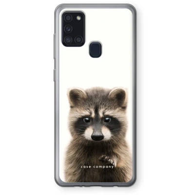 Afbeelding van Case Company® hoesje geschikt voor Samsung Galaxy A21s Rocco Soft Cover Telefoonhoesje Bescherming aan alle Kanten en Schermrand