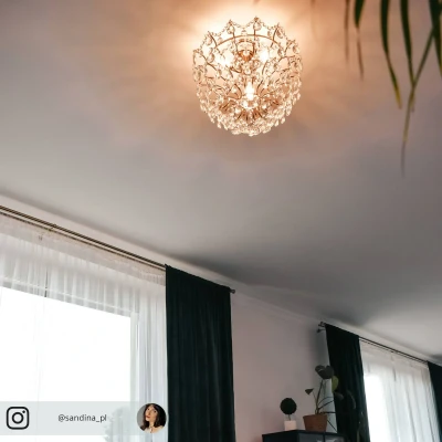 Afbeelding van Plafondlamp Rosendal Ø 48 cm goud