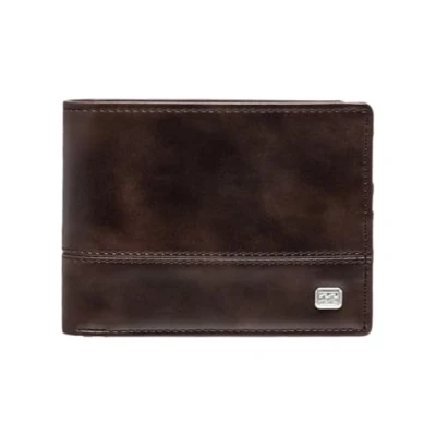 Afbeelding van Billabong Dimension Unisex Portemonnee, Maat: One Size, Chocolate