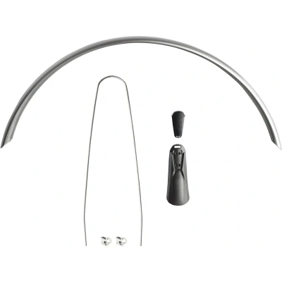 Afbeelding van Achterspatbord Eurofender Snello 28&quot; x 46 mm smoke titanium