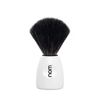 Afbeelding van NOM LASSE Scheerkwast wit, Black Fibre