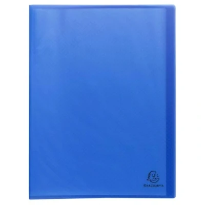 Afbeelding van Exacompta 78552E 15x Porte vues Opak recyc. A4 100V bleu