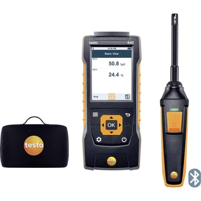 Afbeelding van testo 440 Set RH Luchtvochtigheidsmeter (hygrometer) 0 % Hrel 100