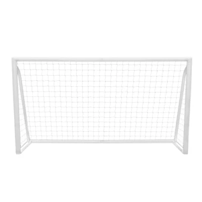 Afbeelding van 366cm x 184cm Voetbaldoelen voor elk Weer PVC Doelpaal Geknoopt Net 24 clips U pennen Draagbaar Training Binnen Buiten Snelle Montage met Slot en Klik Systeem Doelscherm Bungee Straps Draagtas